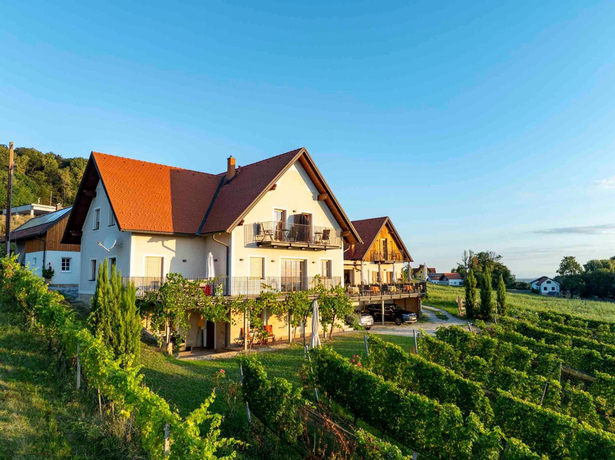 Winzerzimmer Scharl Sankt Anna am Aigen Eksteriør bilde